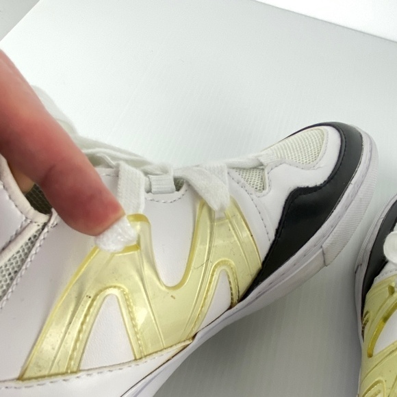 G by Guess OTrend High Top Sneakers 7.5M Leather Soles Round Toe White - Picture 10 of 11